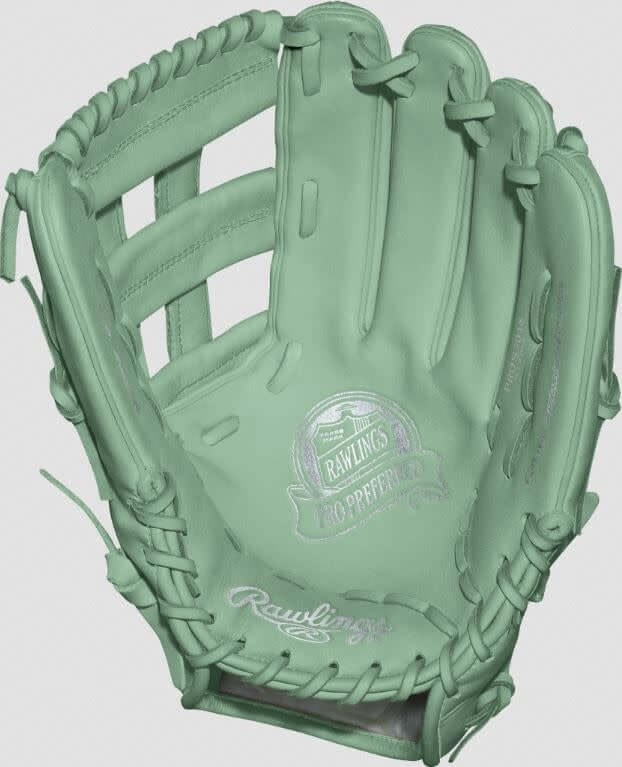Rawlings Pro Preferred Custom ProS5408 OF 12.5 Mint Green Baseball Glove