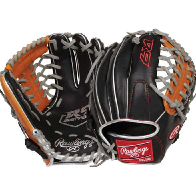 Rawlings R9 Contour Series Trap Adjustable Wrist RHT 11.5-inch baseball glove