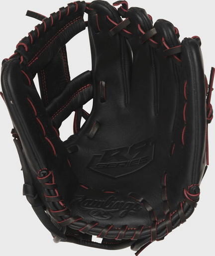 Rawlings R9YPT2-2B-3/0 Youth Pro Taper Baseball Glove, Right Hand Throw