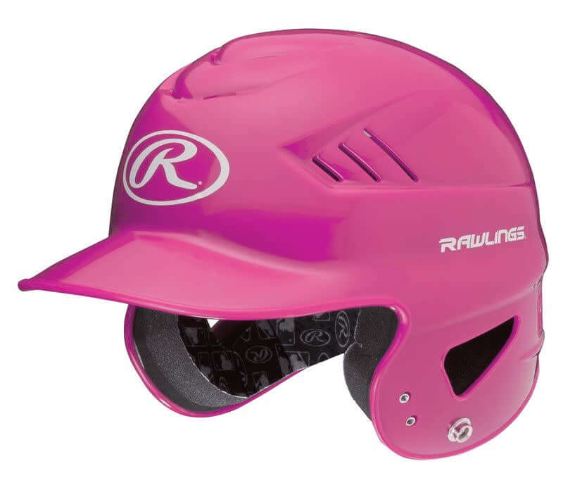 Rawlings Coolflo Pink T-Ball Helmet with Double Ear Design