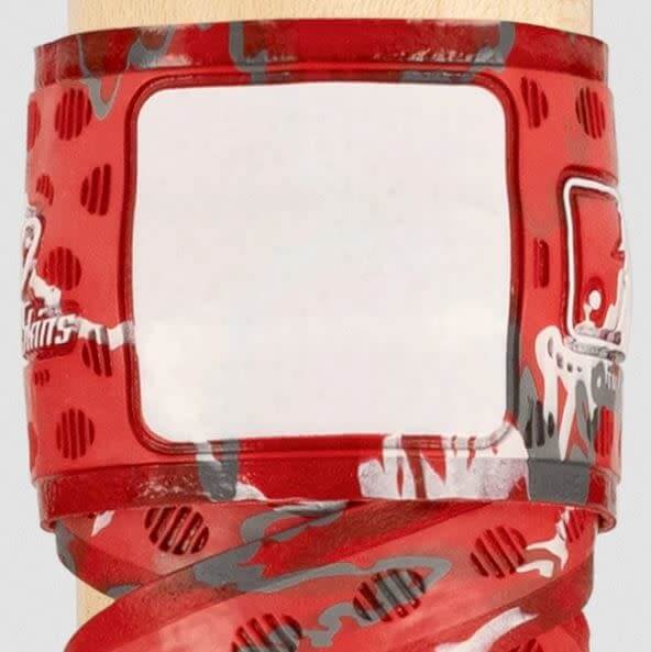 Lizard Skins DSP Ultra X Bat Grip in Red Camo, 0.5mm thickness