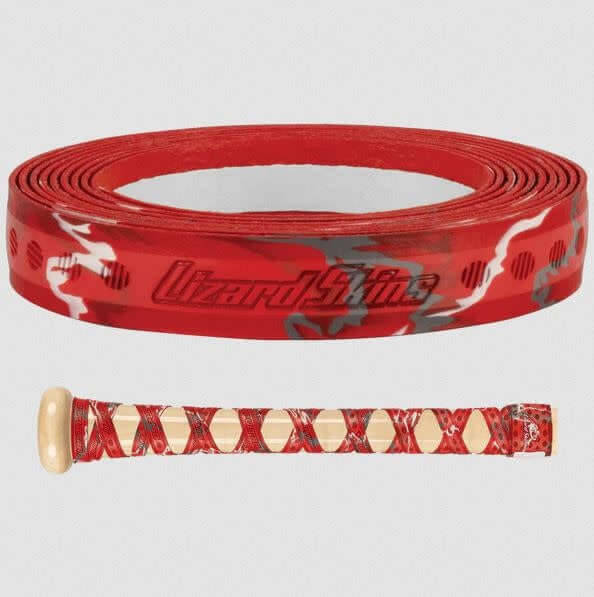 Lizard Skins DSP Ultra X Bat Grip in Red Camo, 0.5mm thickness