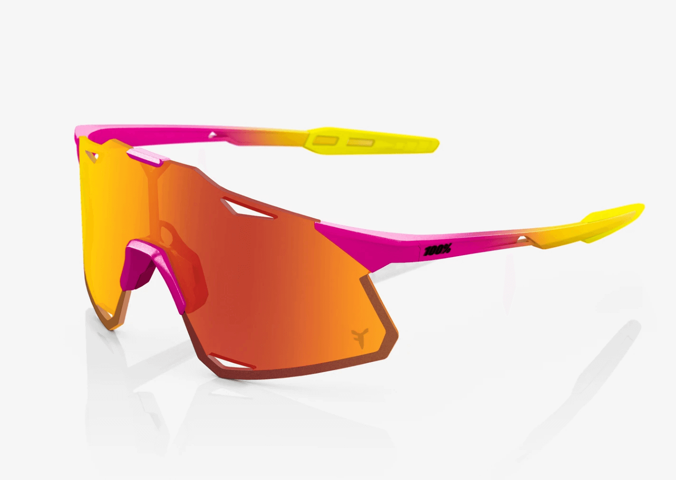 100% Hypercraft Fernando Tatis Jr Special Edition Sunglasses in Metallic Pink to Yellow
