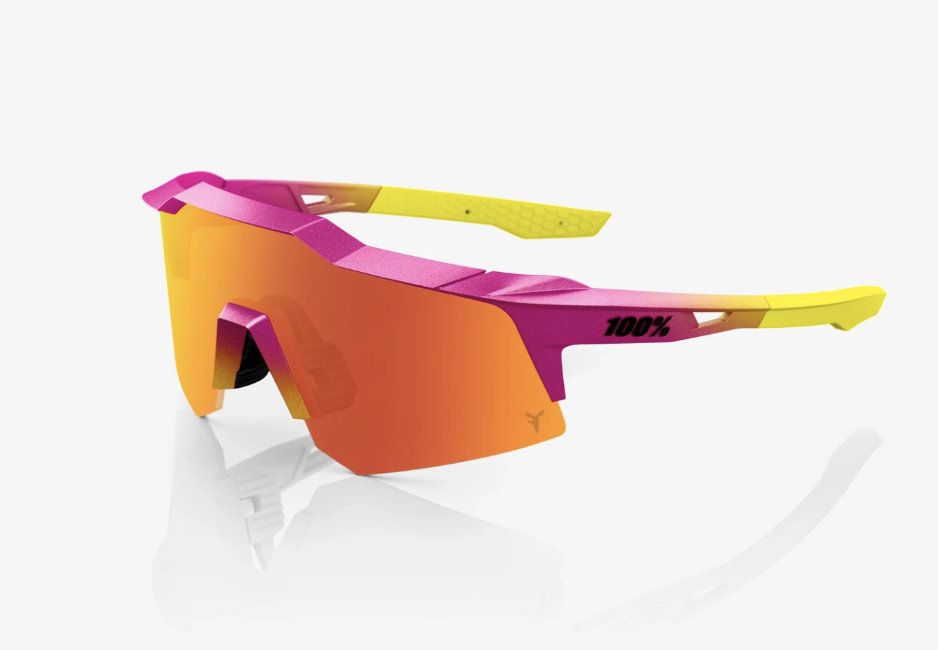 100% Speedcraft XS Fernando Tatis Jr Special Edition Colorway Metallic Pink Fading to Yellow
