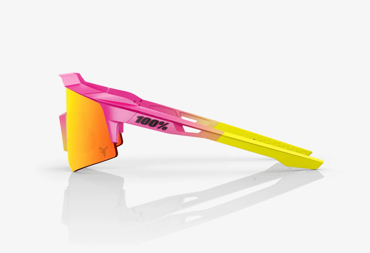 Speedcraft XS sunglasses, Fernando Tatis Jr edition, metallic pink fading to yellow