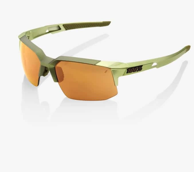 100% Speedcoupe sunglasses with compact, high-performance design