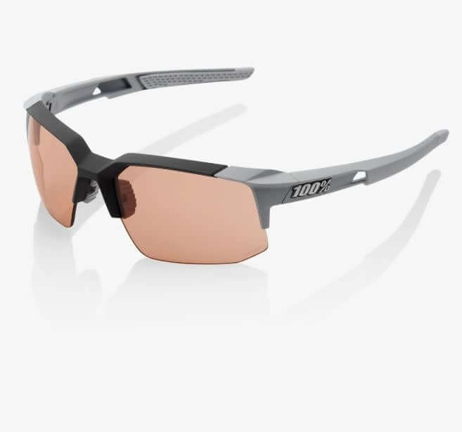 100% Speedcoupe sunglasses with compact, high-performance design