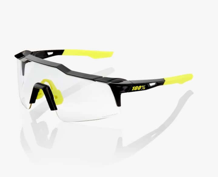 100% SPEEDCRAFT SL sunglasses with shorter lens profile and compact nose bridge, ideal for smaller faces.