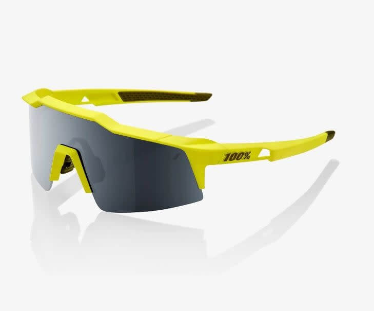100% SPEEDCRAFT SL sunglasses with shorter lens profile and compact nose bridge, ideal for smaller faces.
