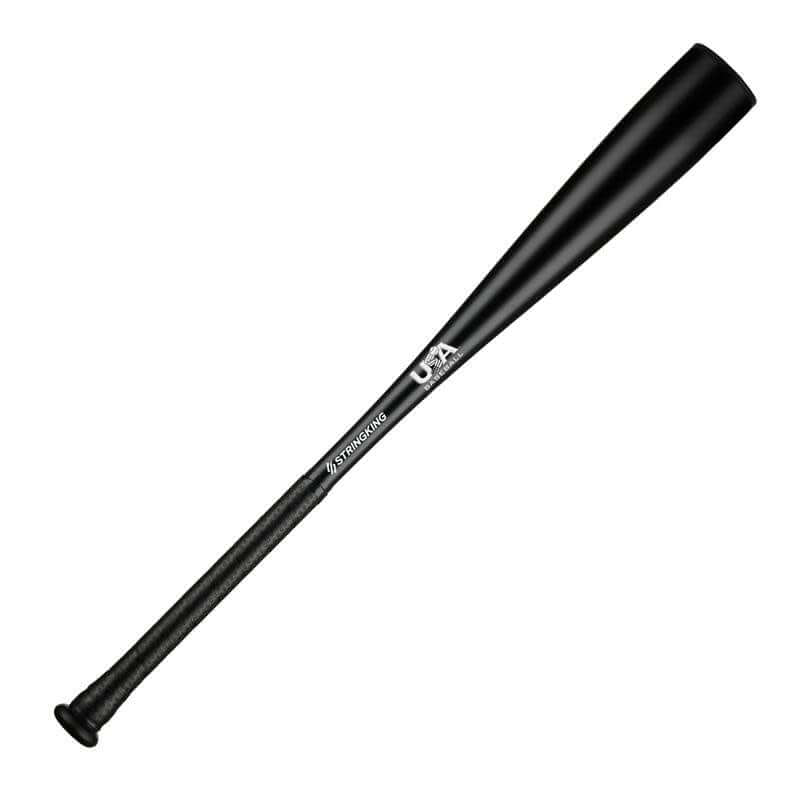 StringKing Metal Pro USABat aluminum alloy baseball bat with 2 5/8” barrel diameter for powerful contact.
