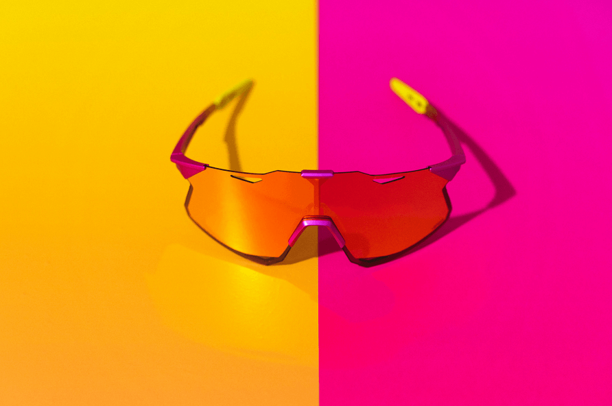 100% Hypercraft Fernando Tatis Jr Special Edition Sunglasses in Metallic Pink to Yellow