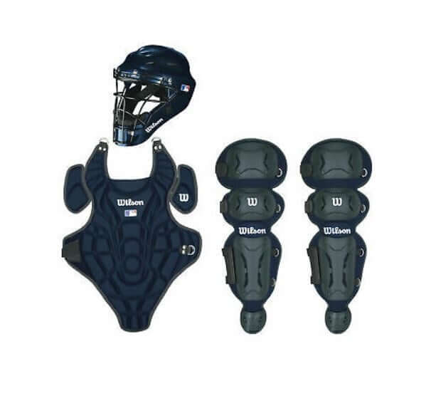 Wilson EZ Gear Kit L/XL Navy Complete Catcher's Gear Set
