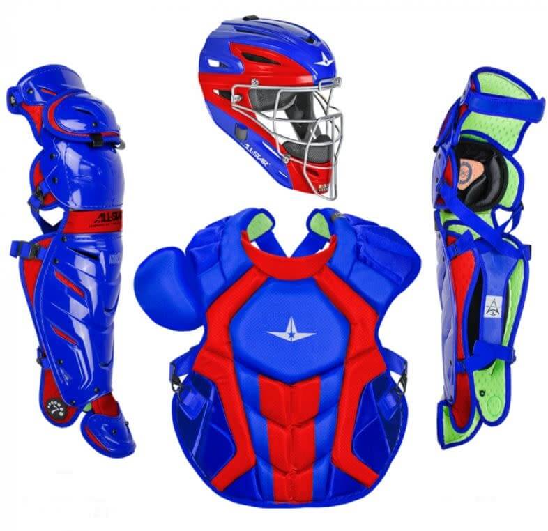Catching Mask: All-Star S7 Axis Catching Mask, Two-Tone, SEI Certified, I-BAR Vision cage, durable ABS shell