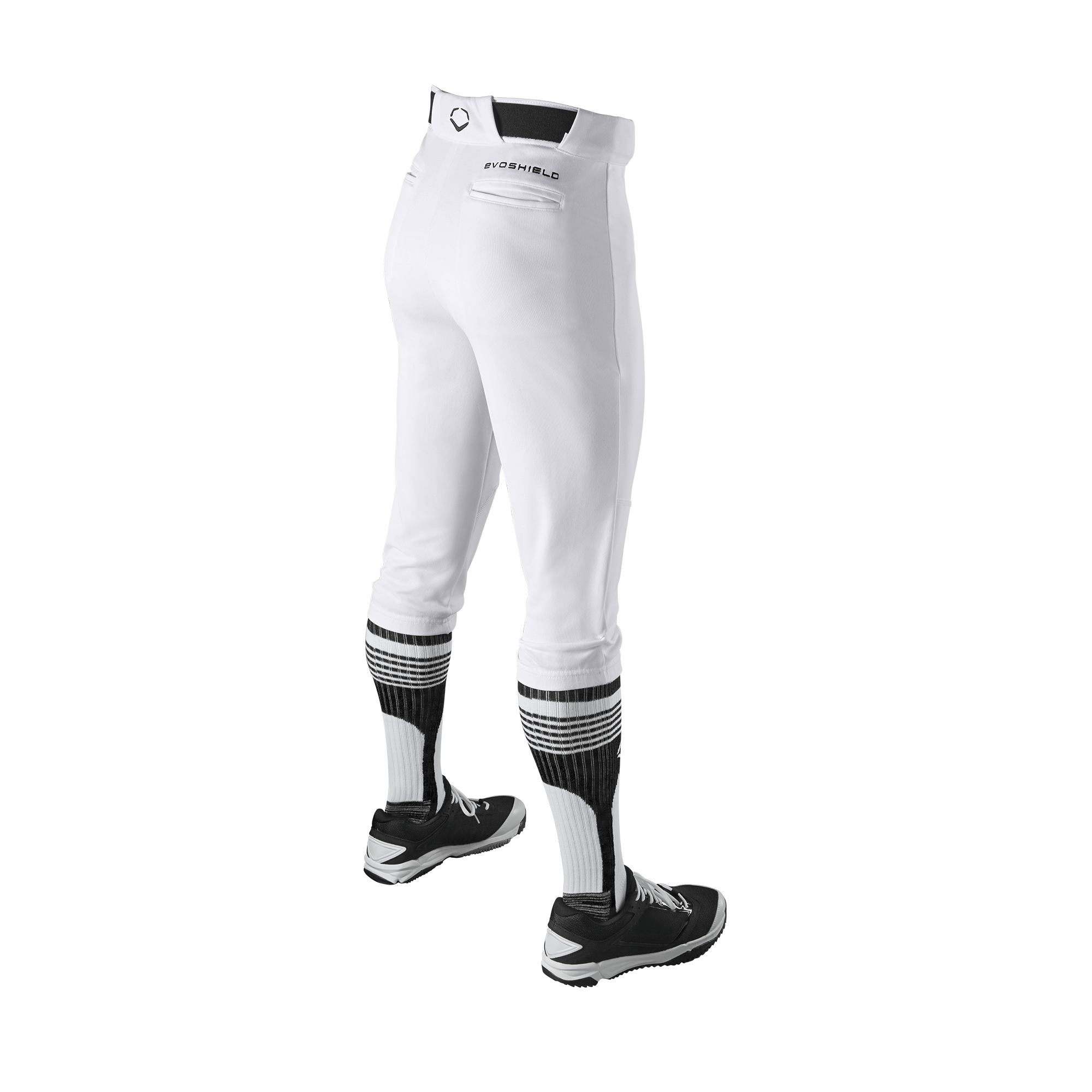 Evoshield Adult Salute Knickers showcasing double snap closure and set-in back pockets
