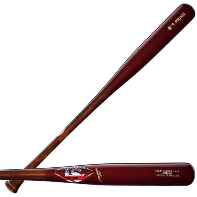 LS PRIME WARRIOR Maple U47 bat with Stars & Stripes design