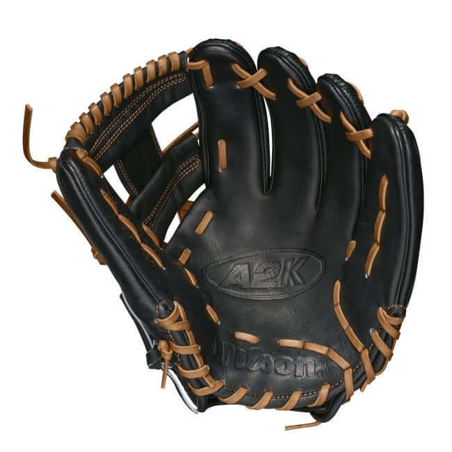 Wilson A2K 1786 w/SuperSkin (IF) 11.5 Black/Black SS/Saddle Tan
