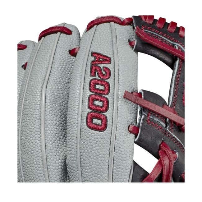 Wilson A2000 DP15SS 11.5 SuperSkin Grey/Black baseball glove for middle infielders