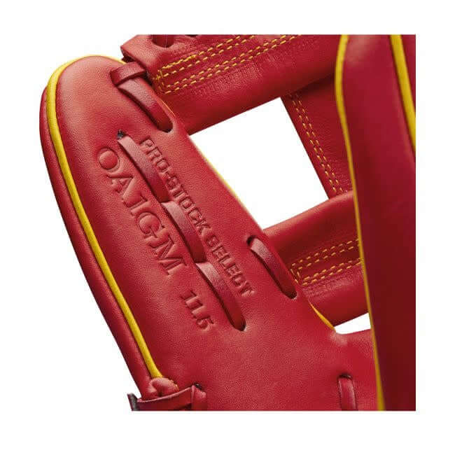 Wilson A2K Ozzie Albies Game Model 11.5 Red Baseball Glove