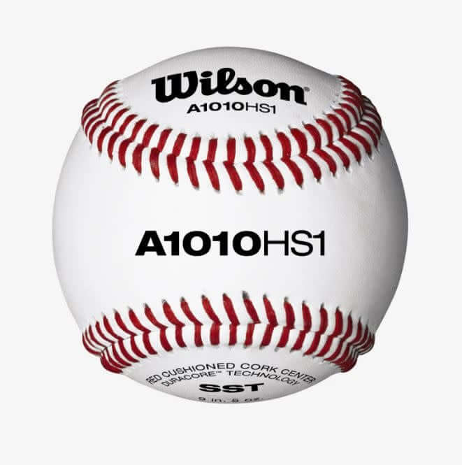 Wilson A1010HS1 Baseball with SST seams and red cushioned cork