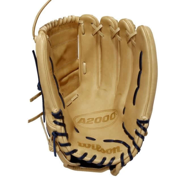 Wilson A2000 B125 GOTM August 2021 Navy Blue Bold Logos with White Outlines Glove