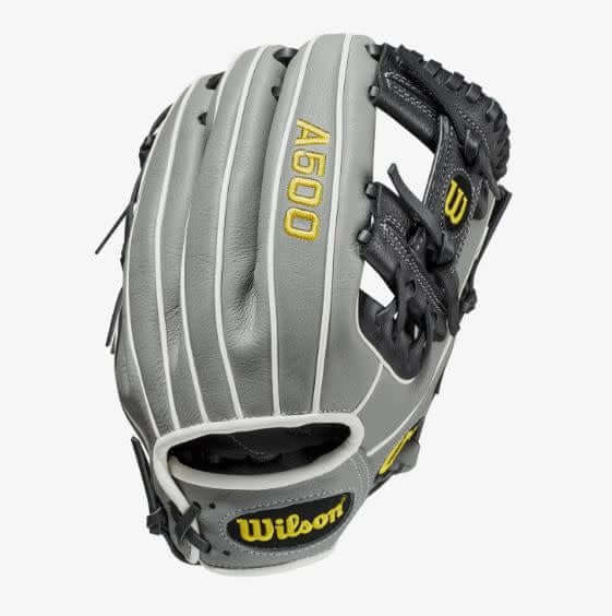 Wilson A500 11 LHT glove with H-Web design and all-leather construction.