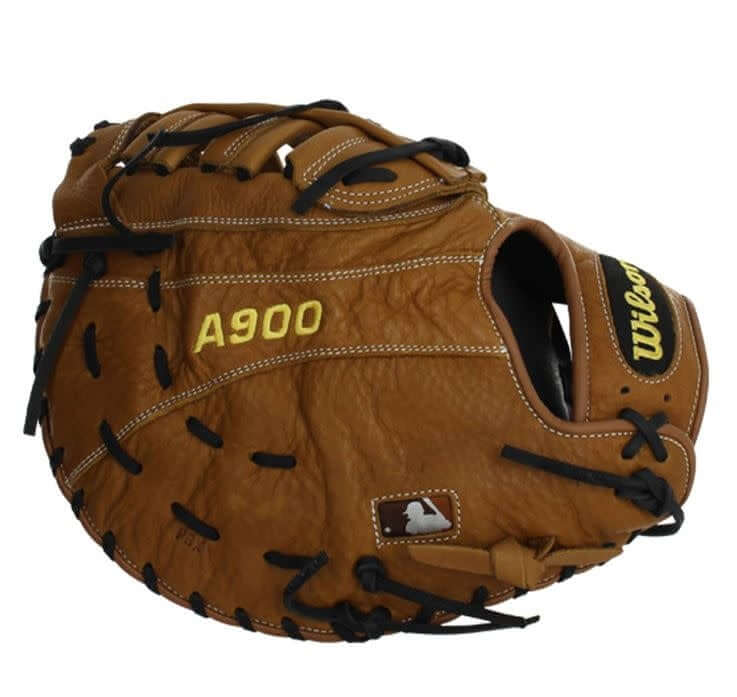 Wilson A900 1B Mitt 12 inch glove, British Tan and Black, Single Post Web design