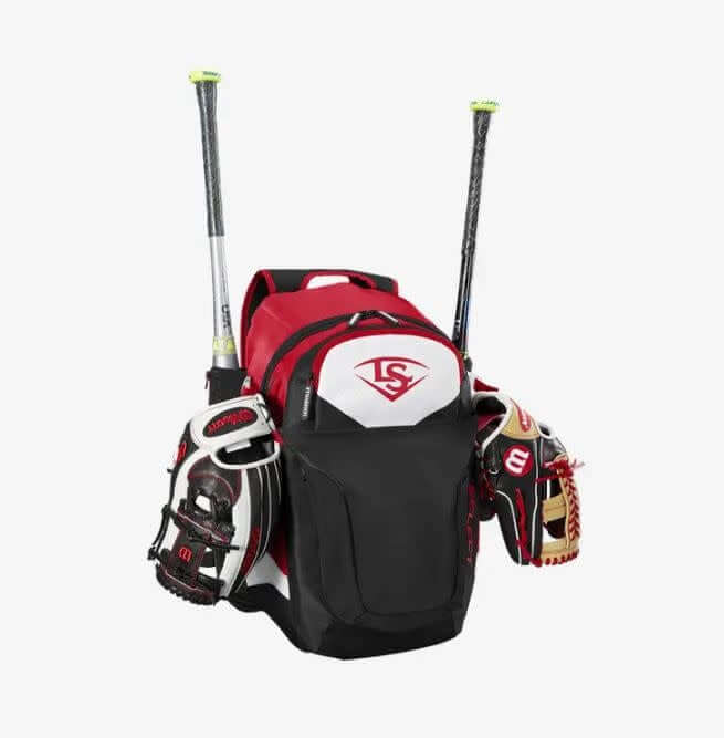 Wilson Louisville Slugger WTL9703 SC baseball bag with large main compartment and two bat sleeves