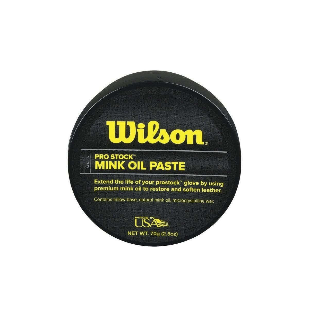 Wilson Mink Oil Paste container