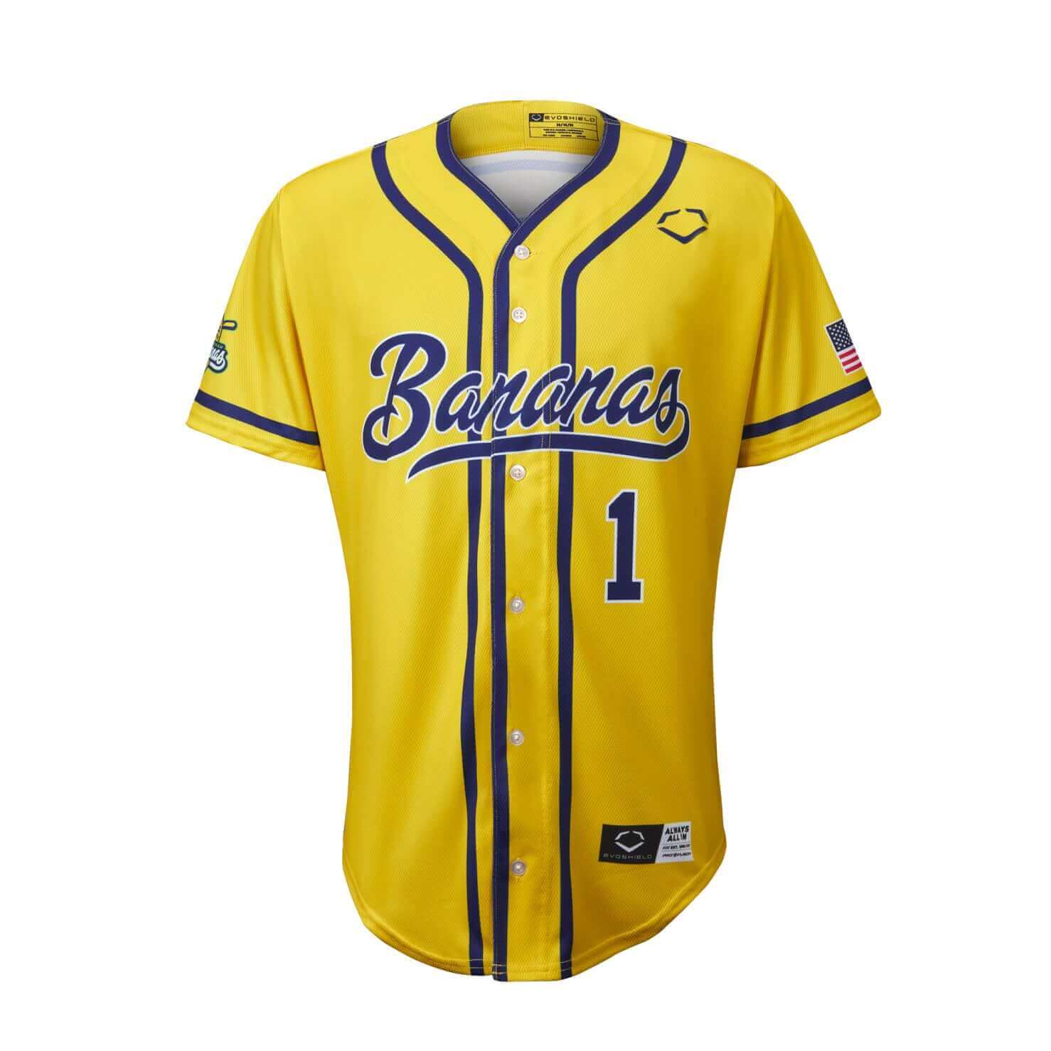 Savannah Bananas Jersey Front View