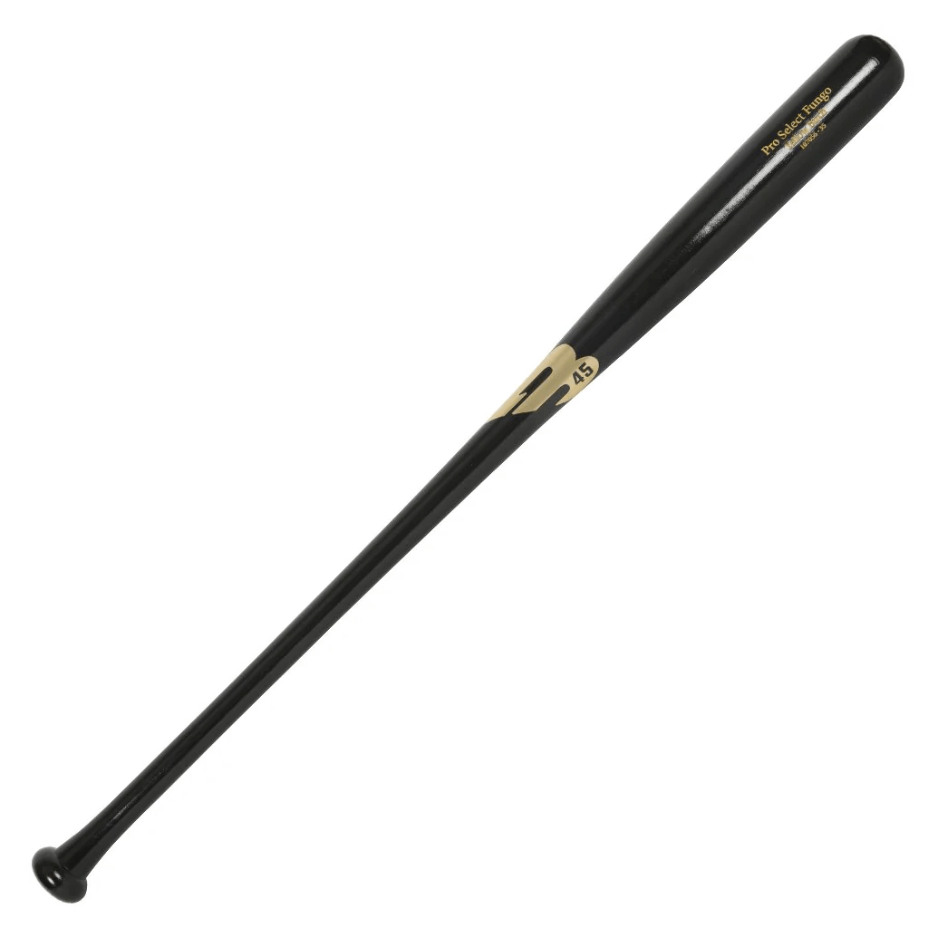 B45 Custom Fungo Bat designed for baseball coaches, ideal for accurate hitting during practice sessions.