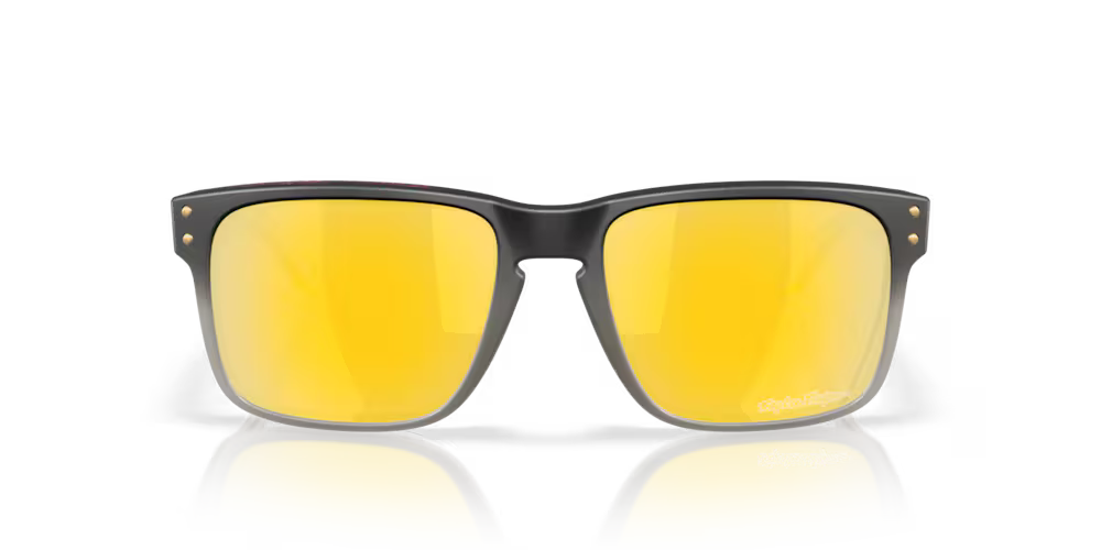 Front view of Oakley Holbrook XL Prizm 24K Polarized sunglasses