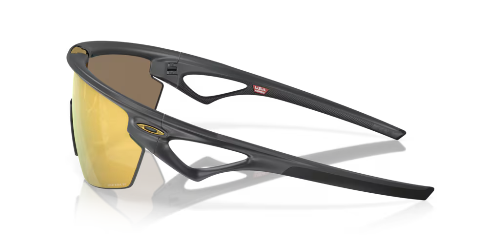 Oakley Sphaera Strike Matte Carbon W/ Prizm 24k Polar Injected Unisex Sunglass