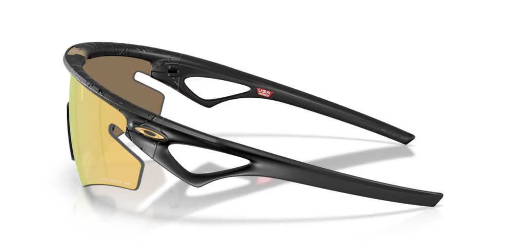 Oakley Sphaera Slash Matte Black Splatter W/ Prizm 24k Polar Injected Unisex Sunglass