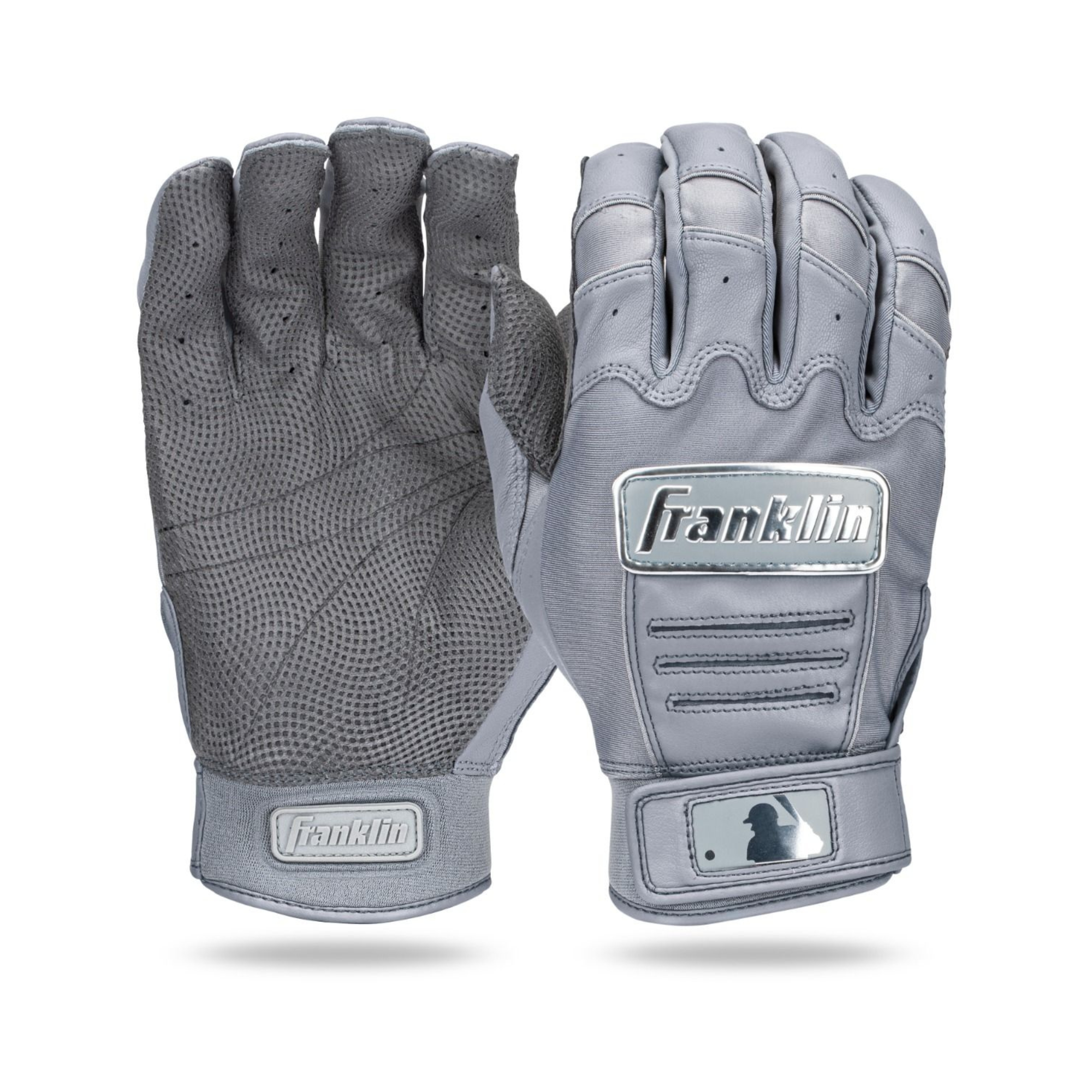 Franklin CFX  Pro Chrome Batting Gloves - Gray