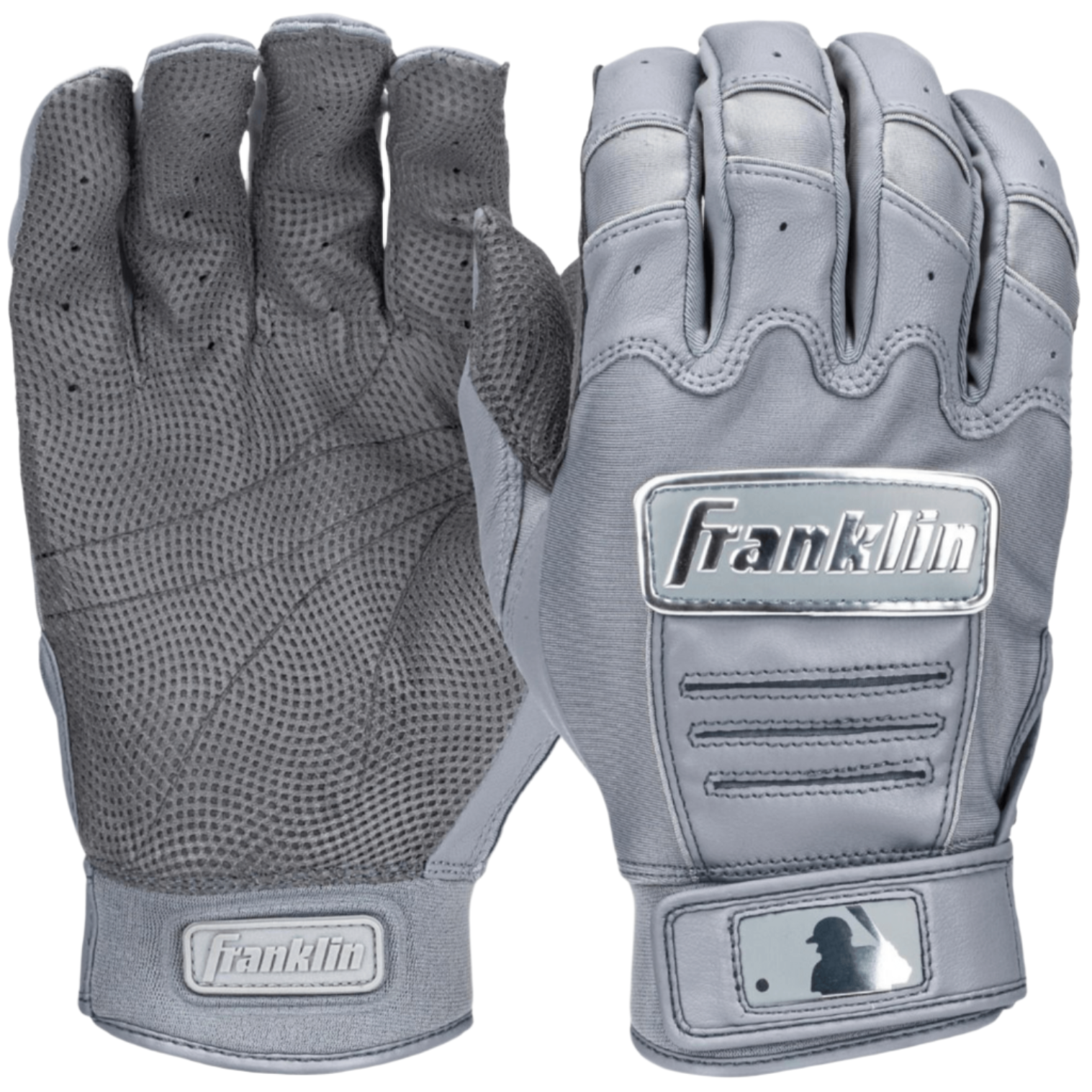 Franklin CFX  Pro Chrome Batting Gloves - Gray