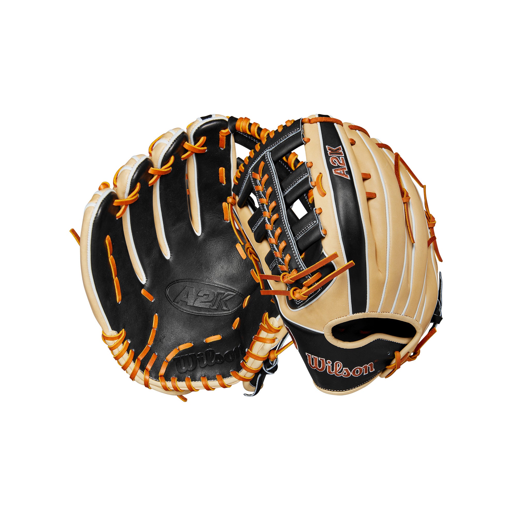 Wilson 2024 A2K 1810 Outfield Baseball Glove 12.75" Blonde/Black/Saddle LHT