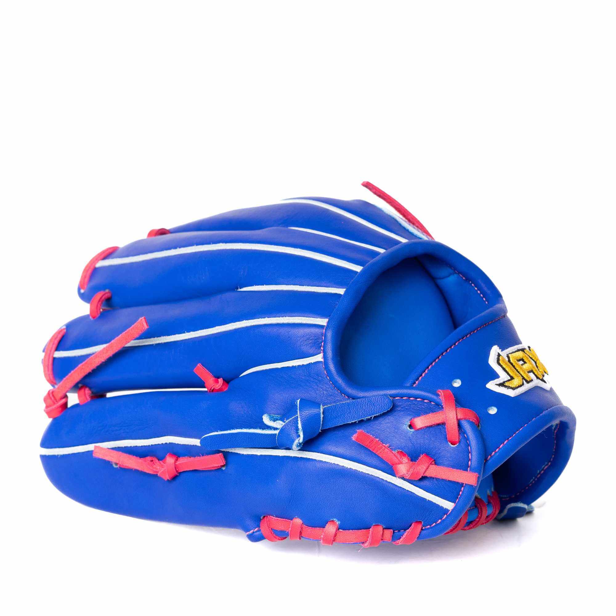 Jax Fielding Glove  EN-7 Infield Blue/Pink Single Post 11.75"