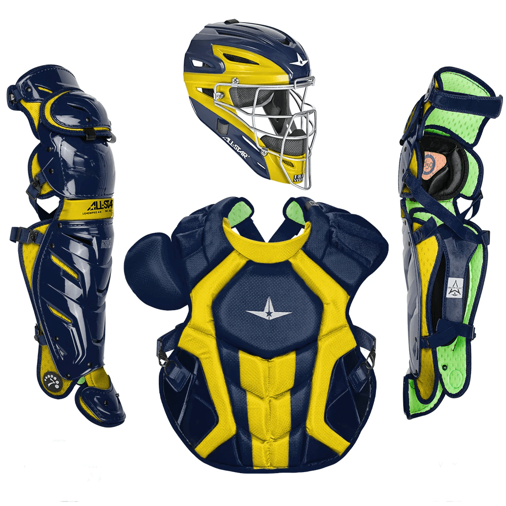 Catching Mask: All-Star S7 Axis Catching Mask, Two-Tone, SEI Certified, I-BAR Vision cage, durable ABS shell
