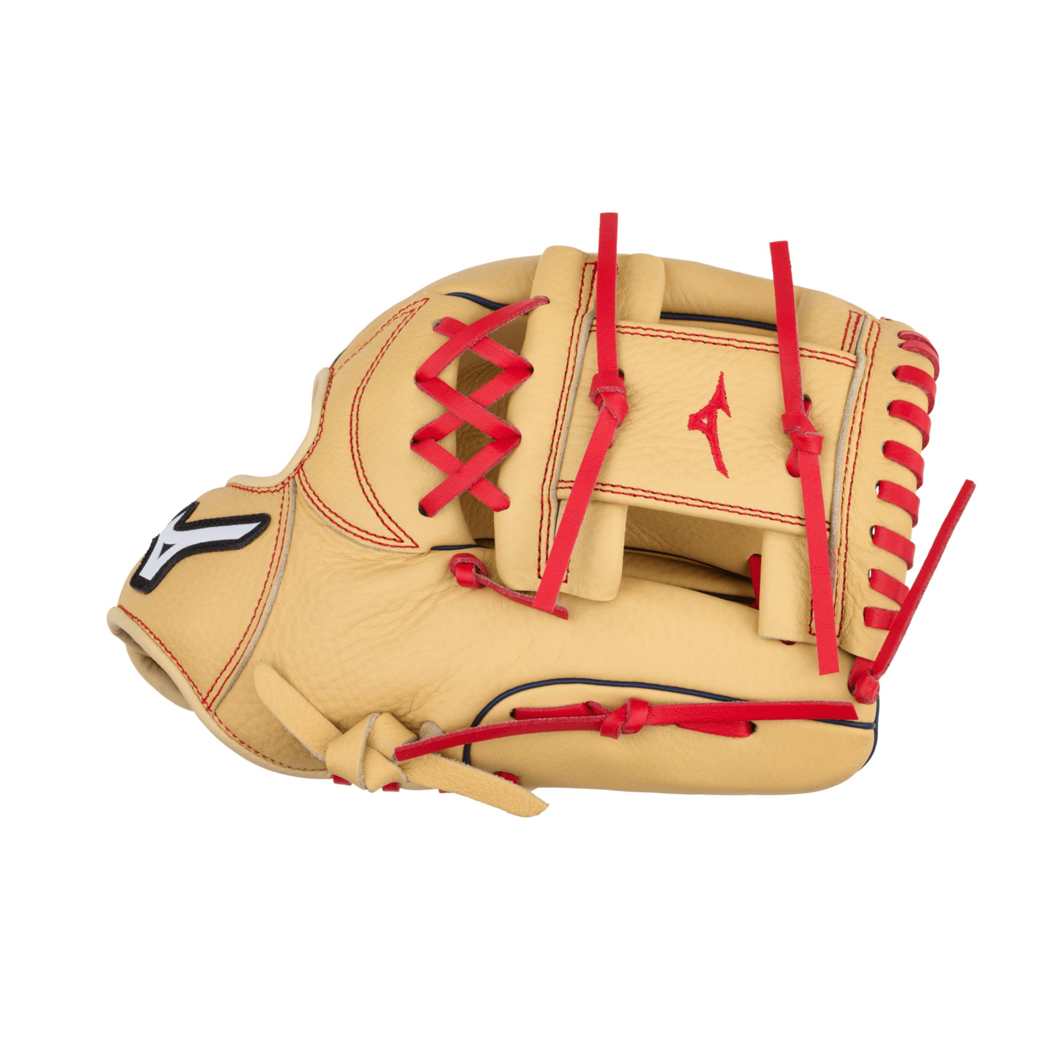 Mizuno GPSL1102 Prospect Select BB Series Infield Baseball Glove 11" RH Tan/Red