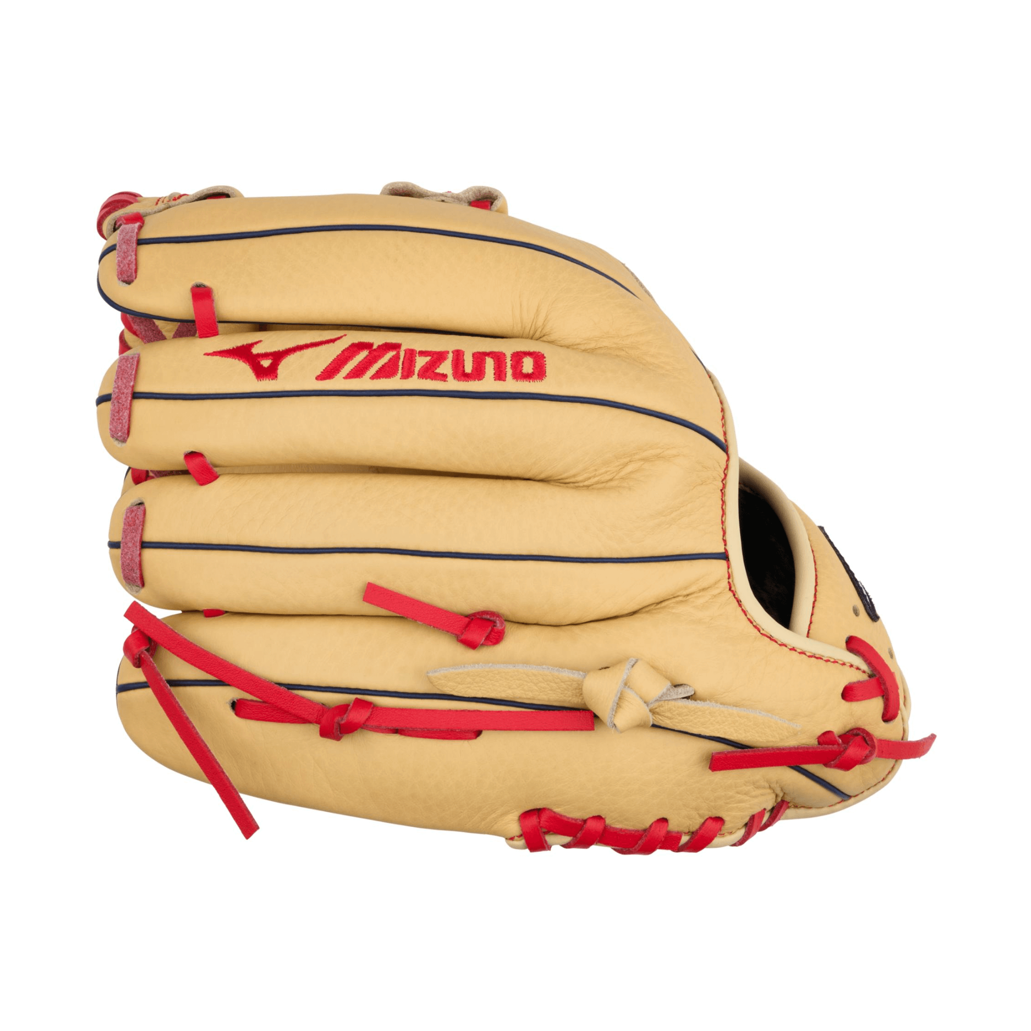 Mizuno GPSL1102 Prospect Select BB Series Infield Baseball Glove 11" RH Tan/Red