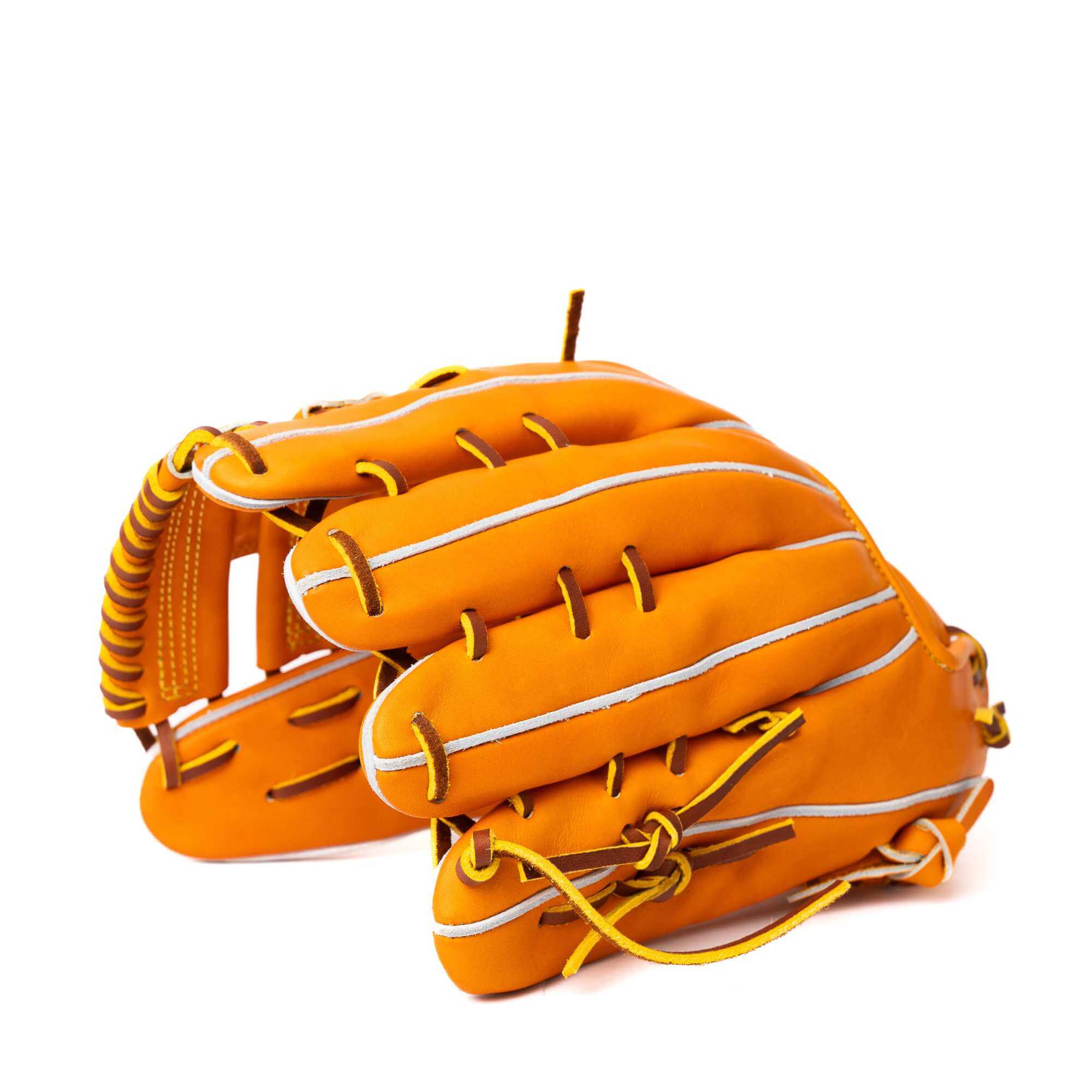 新品未使用　ANGELA CAPUTI の14連のゴムバングル　オレンジ Jax LJ-10 12.5
