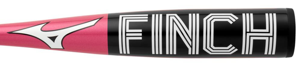Mizuno F22 Finch Youth Tee Ball Softball Bat with MZ-1300 Alloy, lightweight and durable.
