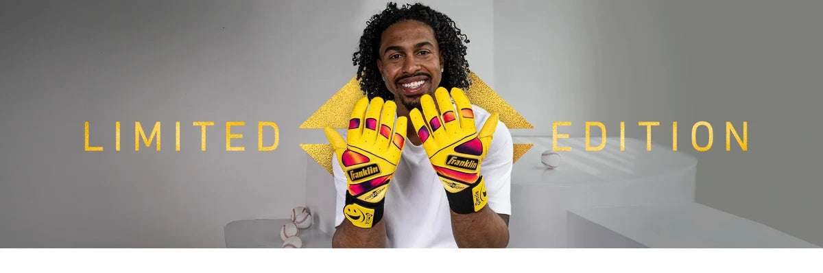 Franklin Youth Francisco Lindor Power Strap Infinite Batting Gloves