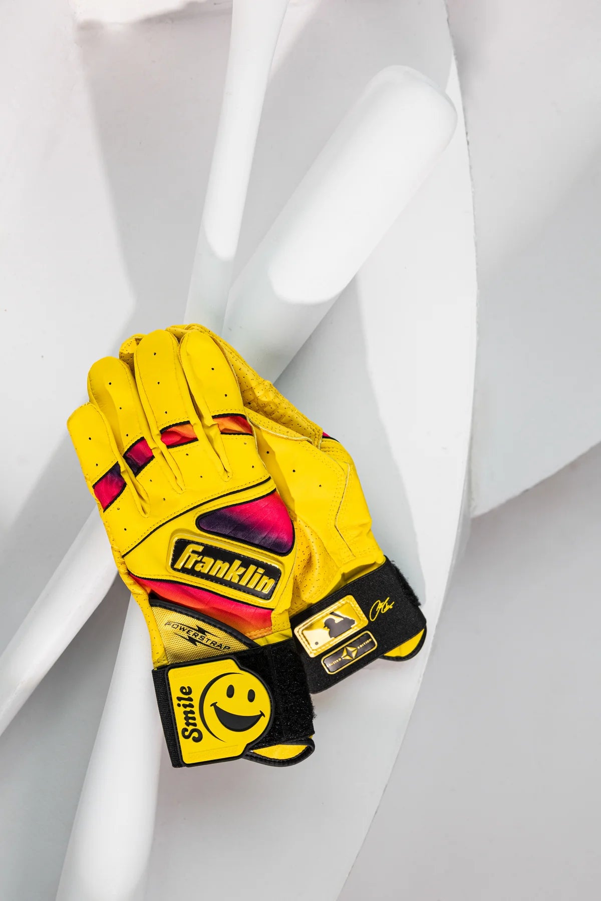 Franklin Youth Francisco Lindor Power Strap Infinite Batting Gloves