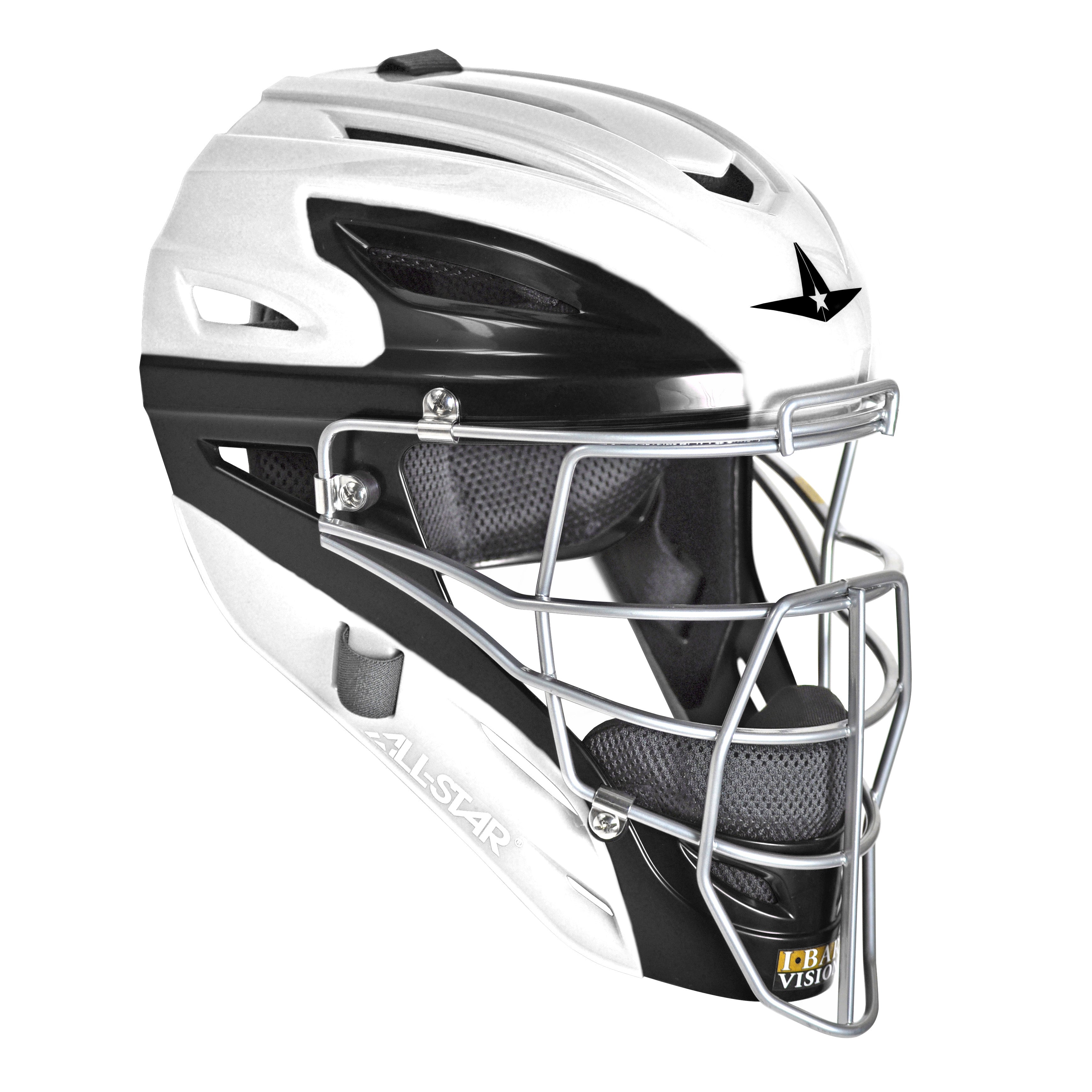 All-Star AFx Fastpitch Helmet WH/BK