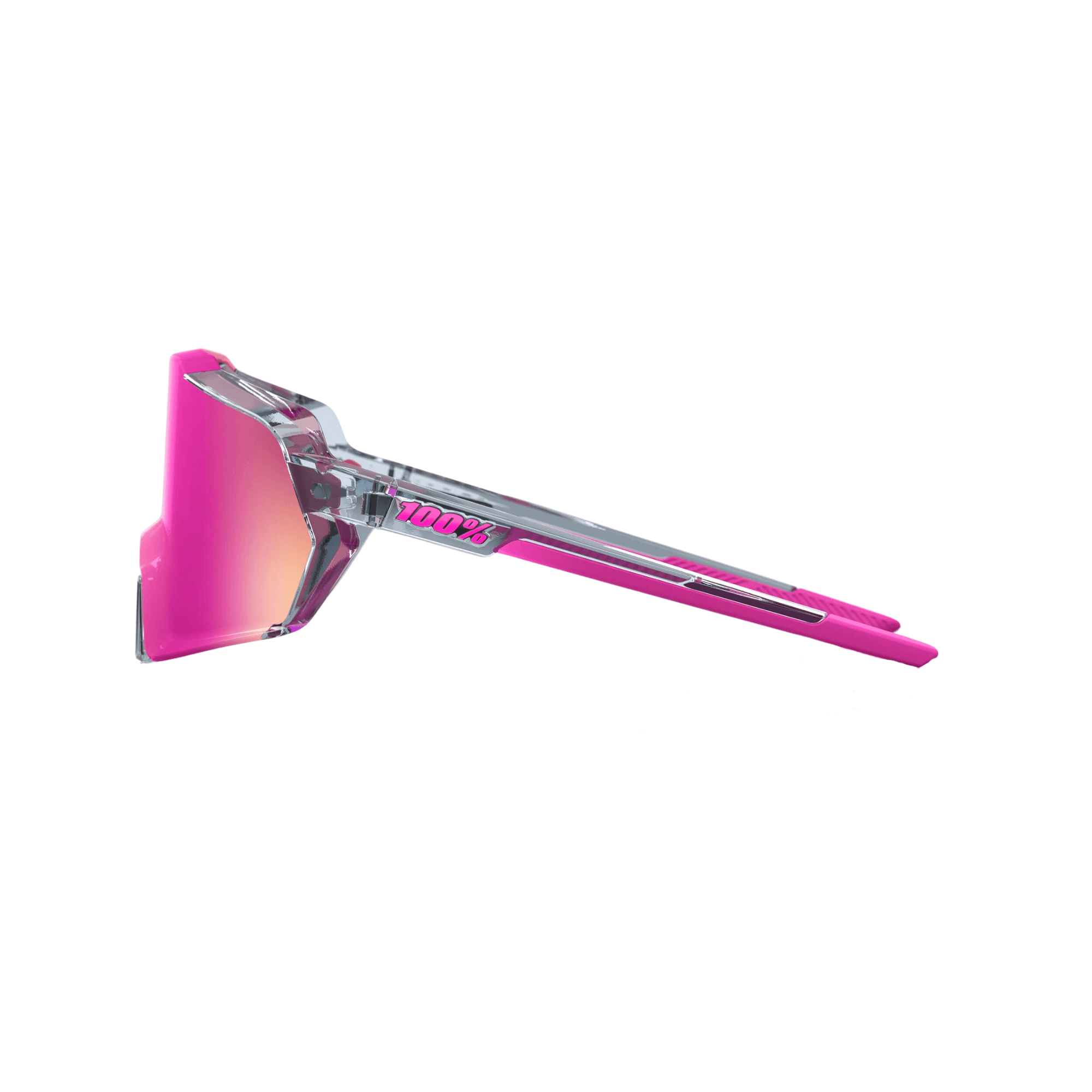 Stylish pink Korbin sunglasses with 3DPlane Molded Lens technology and a unique design for optimal performance.