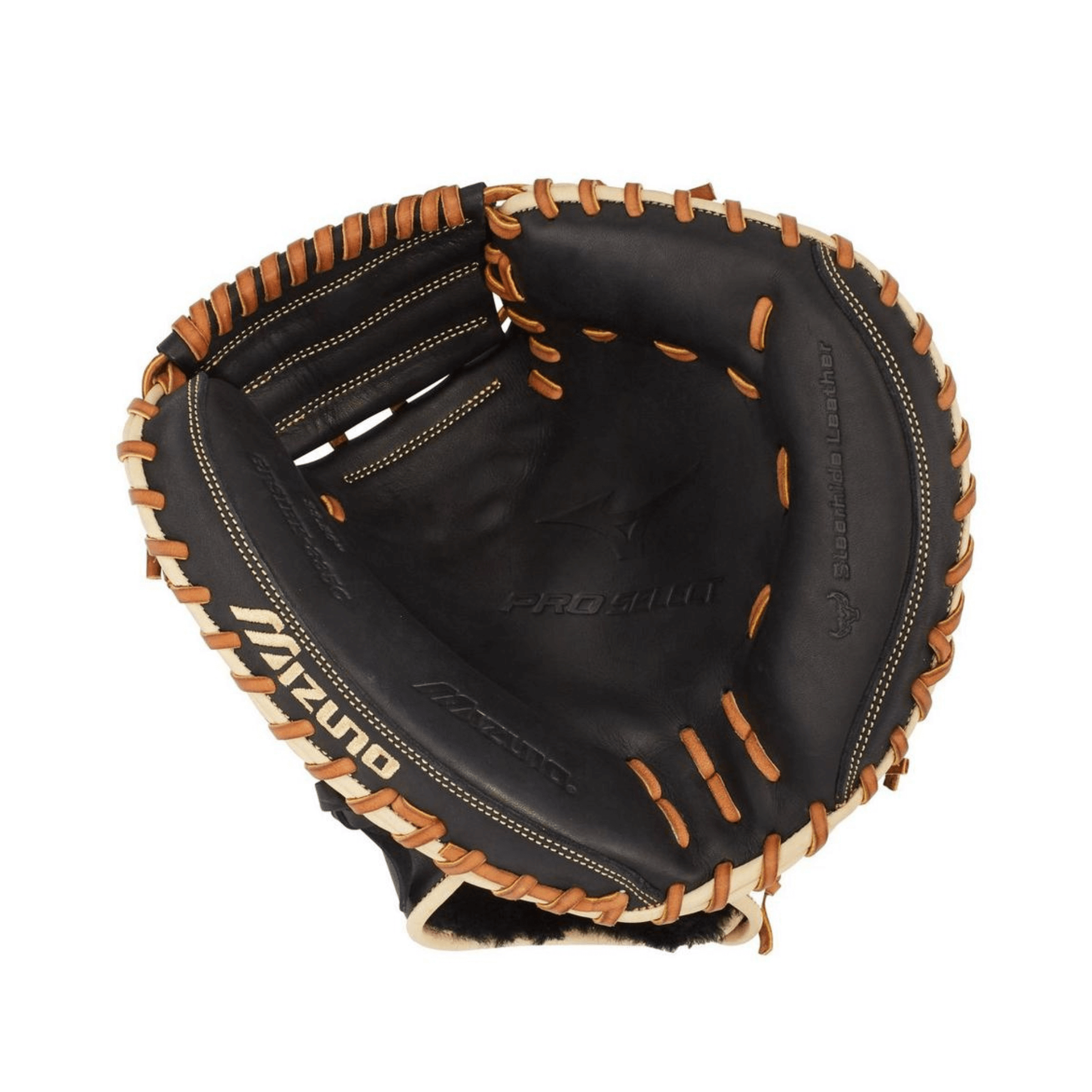 Mizuno Pro Select GPS1BK-335C Catcher's Mitt 33.5 RH Black