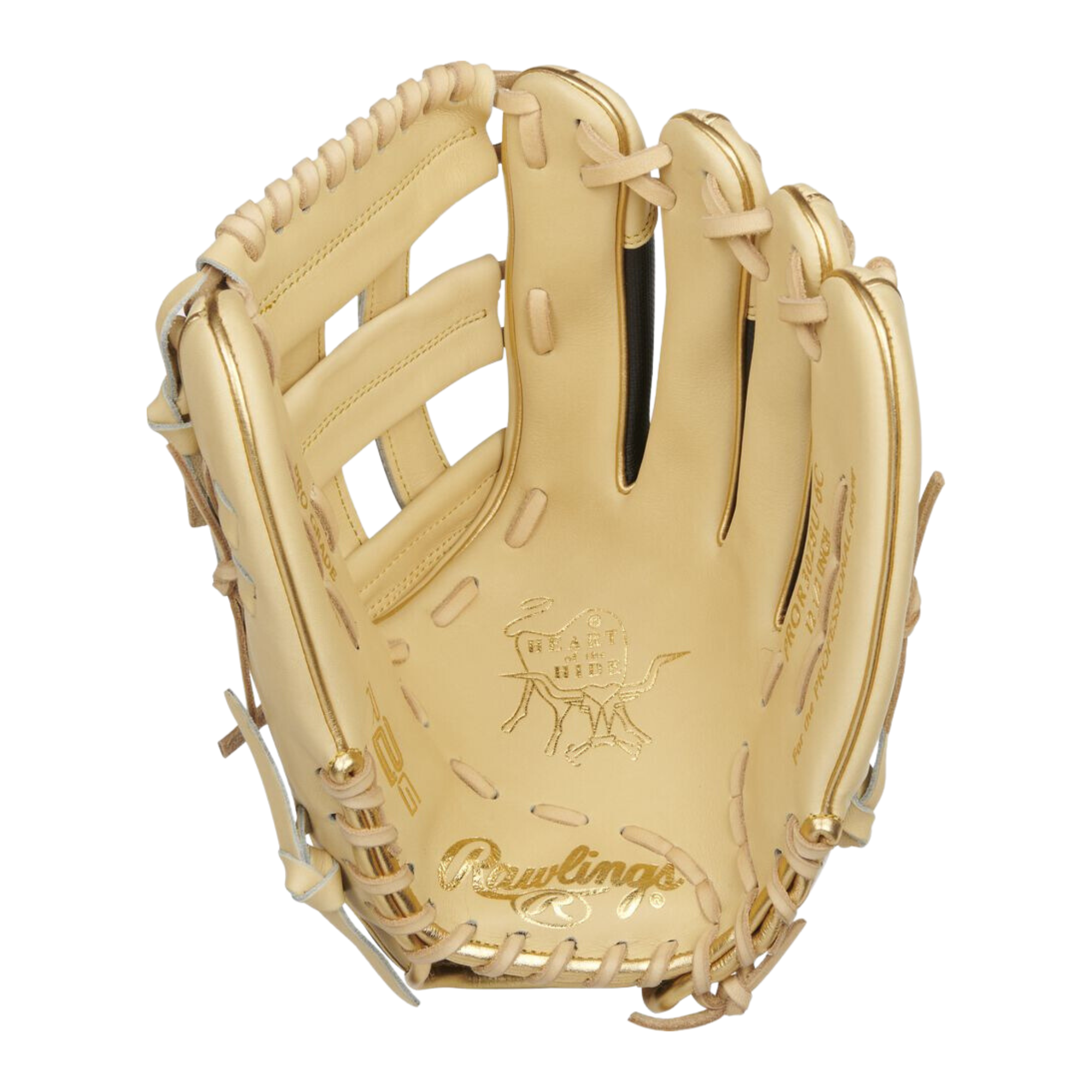 Rawlings 2022 12.5-inch Heart Of The Hide R2G Contour Fit Outfield Glove 12.5" RHT