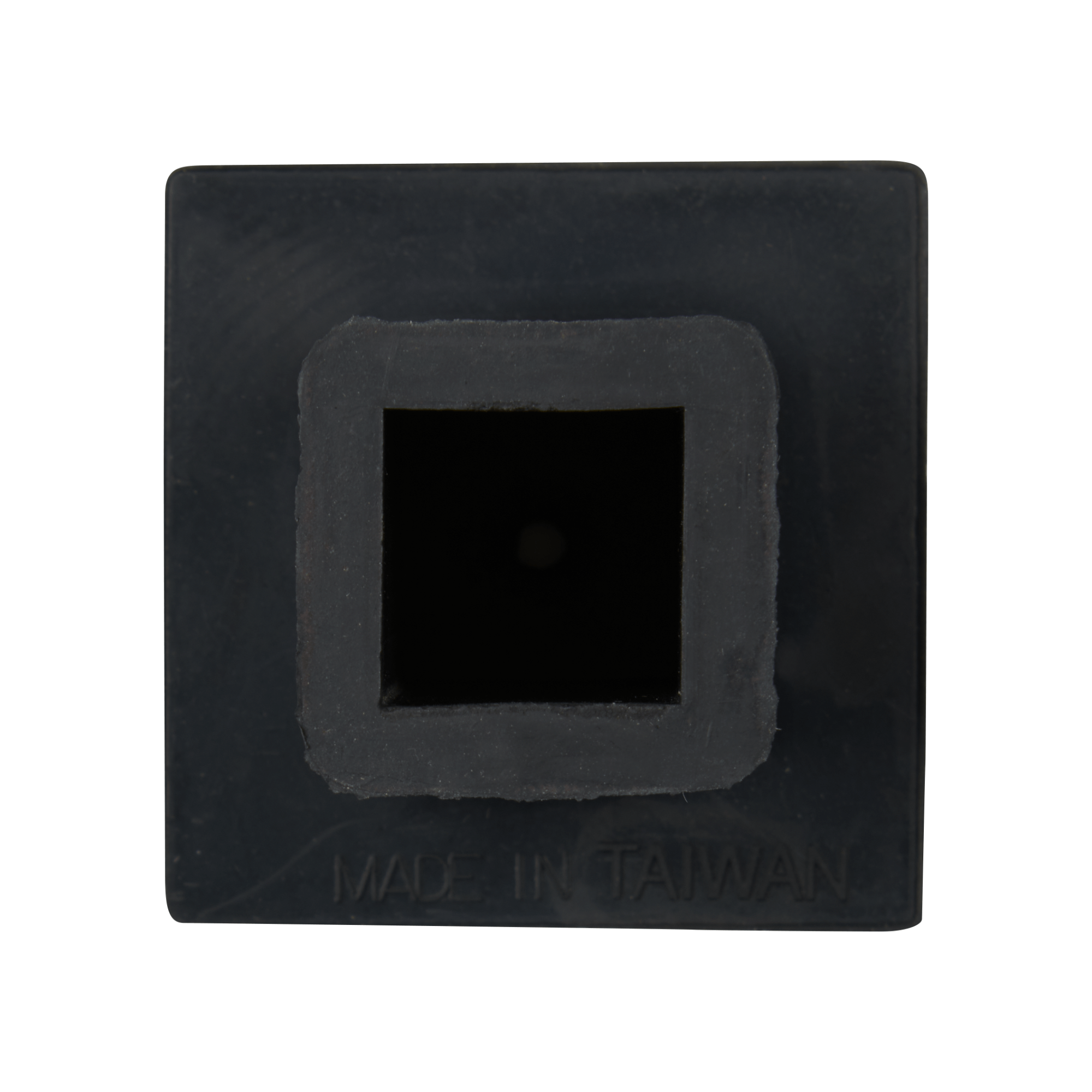 Rawlings square anchor plug made from heavy-duty rubber, designed for secure field base preparation.