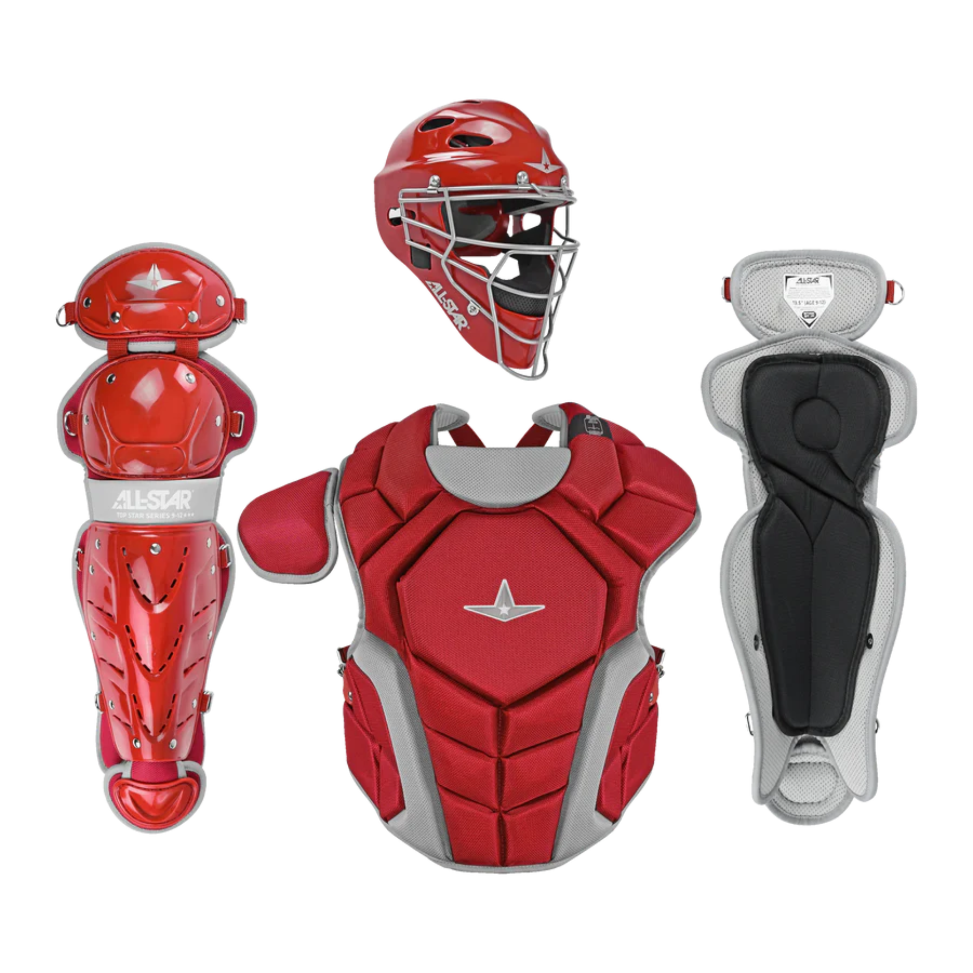 All-Star Top Star Catcher's Kit / Meets NOCSAE Age 7-9